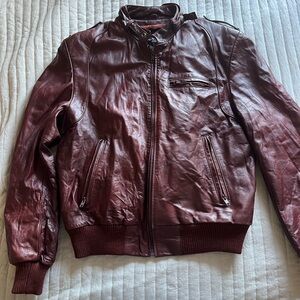 Wilson Brown Leather Jacket